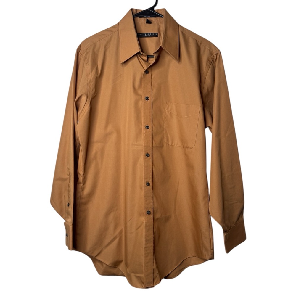 Geoffrey Beene Tan Dress Shirt